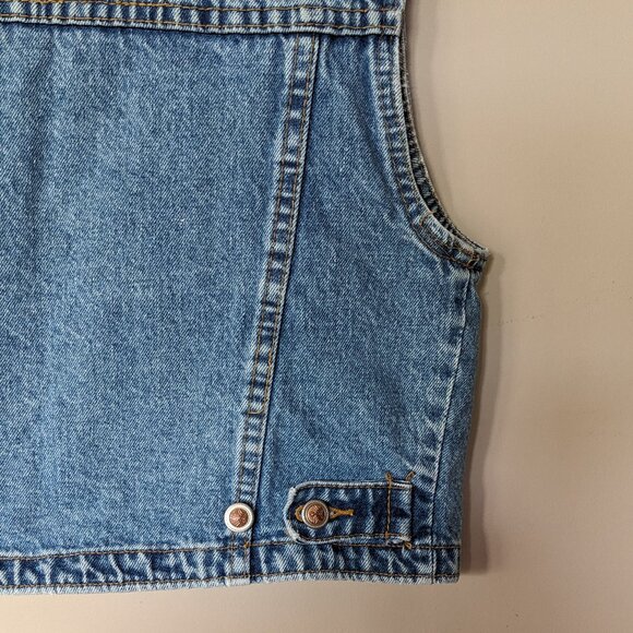 Vintage Denim Vest | Jonny Q Jeanswear Jeans Vest - Picture 8 of 10